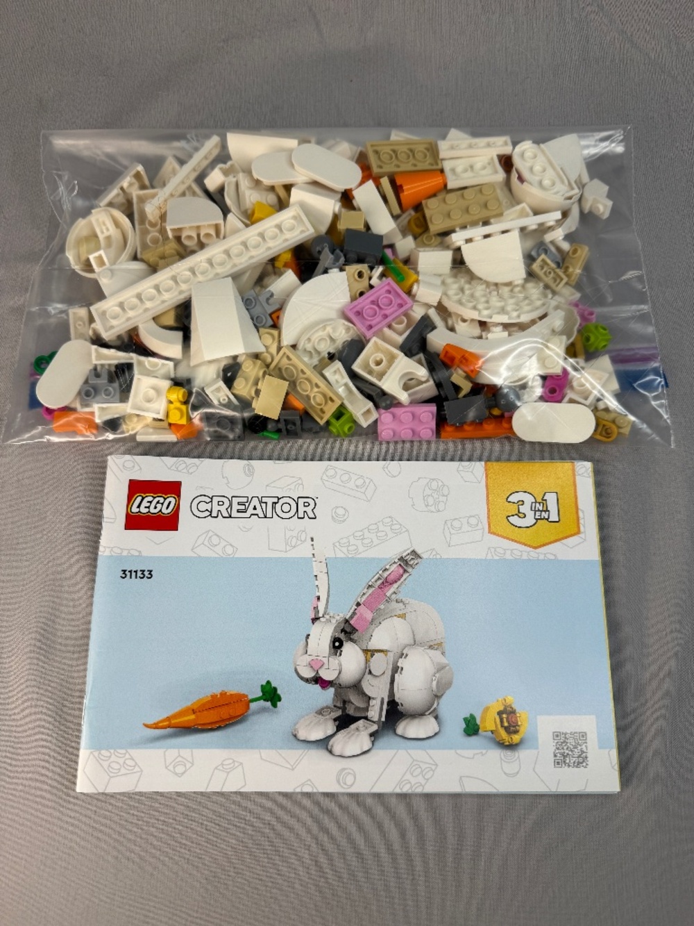 Lego Set – 31133 – 3-in-1 White Rabbit